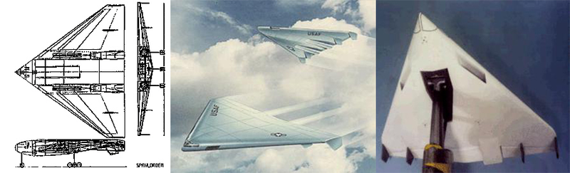 Illustration for article titled So What Were Those Secret Flying Wing Aircraft Spotted Over Texas?